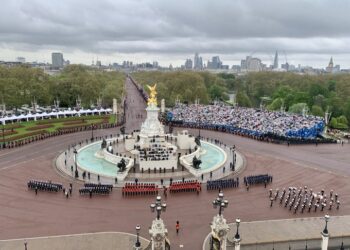 King Charles III and Queen Camilla Coronation Ceremony Underway at Westminster Abbey