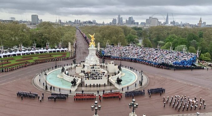 King Charles III and Queen Camilla Coronation Ceremony Underway at Westminster Abbey