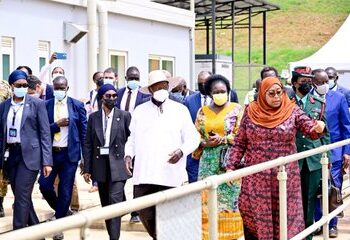 Museveni, Samia Commission 14mw Kikagati-Murongo Hydropower Plant