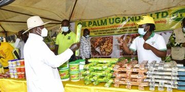Kalangala: Museveni Advises Oil Palm Growers to Diversify to Dairy & Poultry Farming