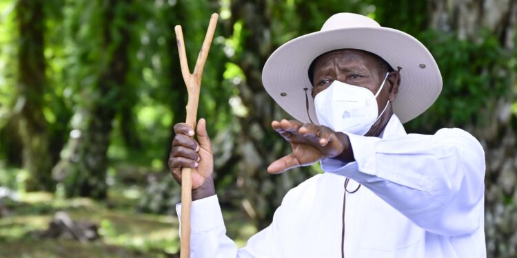 Museveni Lauds Kalangala Model Farmers for Embracing Gov’t Programmes