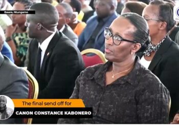 Rwanda First Lady Jeannette Kagame Attends Funeral of Canon Constance Kabonero  
