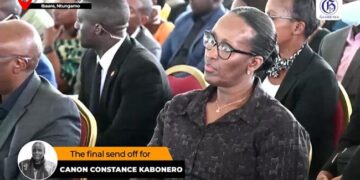 Rwanda First Lady Jeannette Kagame Attends Funeral of Canon Constance Kabonero