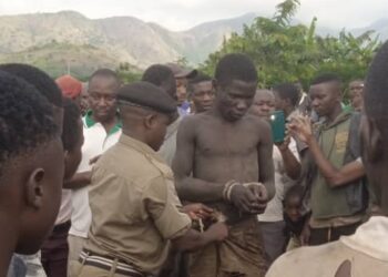 Video: Community Arrests Suspected ADF Rebel after Attack on Lhubiriha School in Kasese