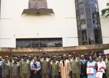 National Defence College Students Take Familiarization Tour of Makerere University