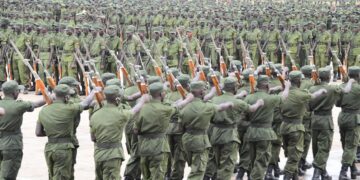 Museveni Passes Out 9,690 LDPs, says Educated People Make Good Soldiers and Cadres