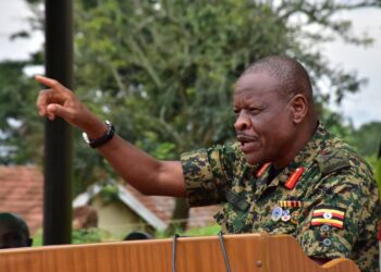 CDF Gen Mbadi, Land Forces Commander Lt Gen Muhanga Rush to Kasese After ADF Attack