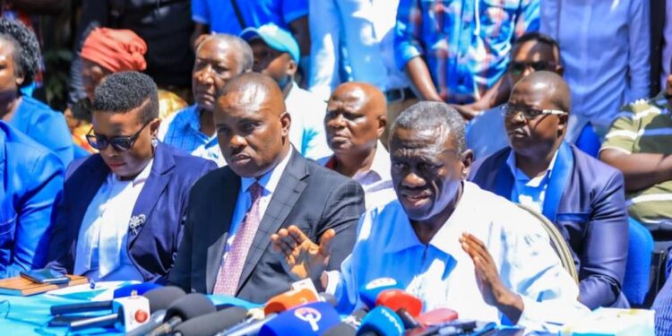 Amuriat & Mafabi got Funds from Unknown Sources- Besigye Insists