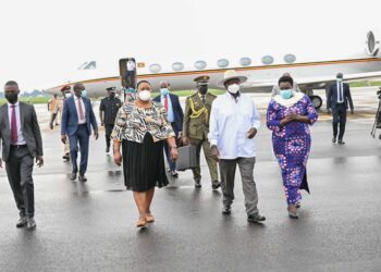Museveni Back Home after Working Visit to Russia and Serbia