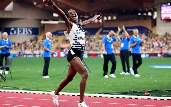 Kenya’s Faith Kipyegon Obliterates World Mile Record in Monaco