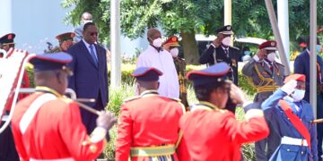 Pictorial: Senegal President Macky Sall Arrives in Uganda on Official Visit