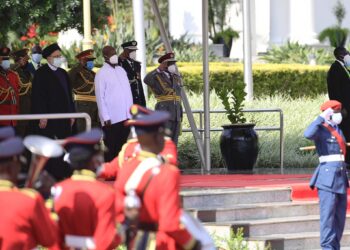 Iranian President Raisolsadati in Uganda