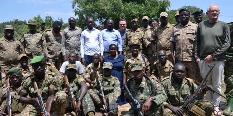 UPDF Commended for Securing Pian-Upe Game Reserve