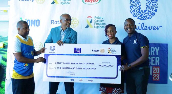 Unilever Boosts Rotary Cancer Run 2023 with Shs130m Package