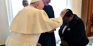 Nabbanja Receives Papal Blessings, Stresses Uganda’s Potential to Feed the World