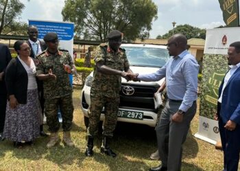 UPDF Chieftaincy of Medical Services Receives New Double Cabin and Yamaha Motorcycles