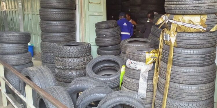 UNBS Seizes Shs150m Substandard Pneumatic Tyres in Week-long Operations