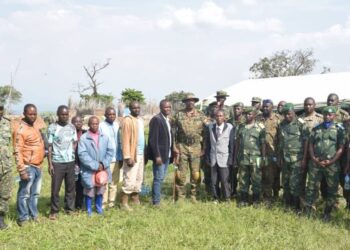 Lt Gen Muhanga Tours Bases in Ituri as Joint Forces Rescue 19 Victims from ADF