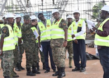 UPDF: Entebbe Airport Arrivals Terminal Construction Works at 85%