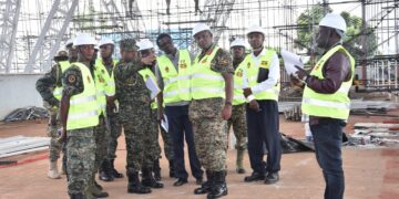 UPDF: Entebbe Airport Arrivals Terminal Construction Works at 85%