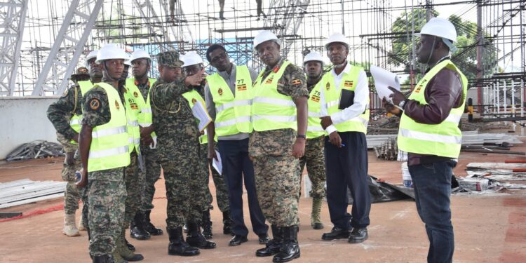 UPDF: Entebbe Airport Arrivals Terminal Construction Works at 85%
