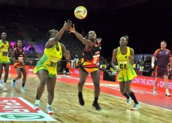 Shadia Nassanga Wins Player of the Match Accolade as She Cranes Fall to Jamaicans