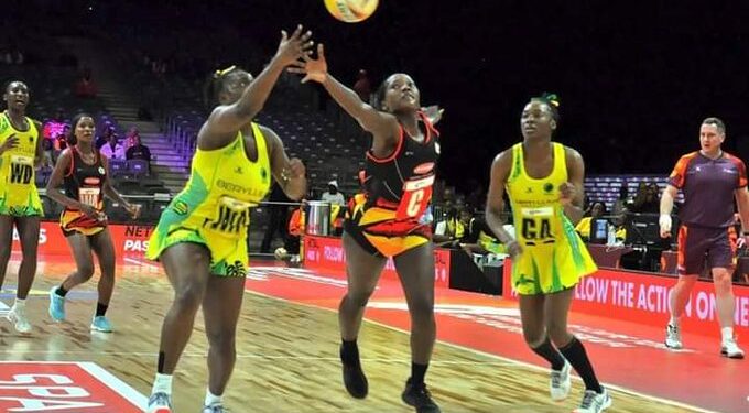 Shadia Nassanga Wins Player of the Match Accolade as She Cranes Fall to Jamaicans