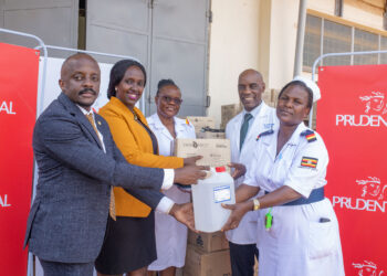Prudential Donates Essential Medical Supplies to Mulago Hospital