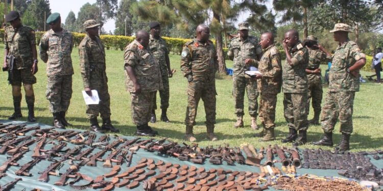 ADF Will Soon Be History, says Maj Gen Dick Olum as UPDF, FARDC Eliminate 548 Rebels and Recover 151 Weapons