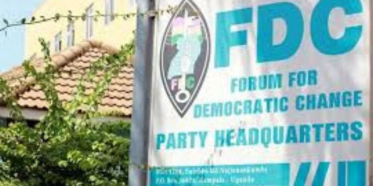 Mafabi Runs FDC like a Kiosk, says Nganda as Nsibambi Decries Monetisation of Politics