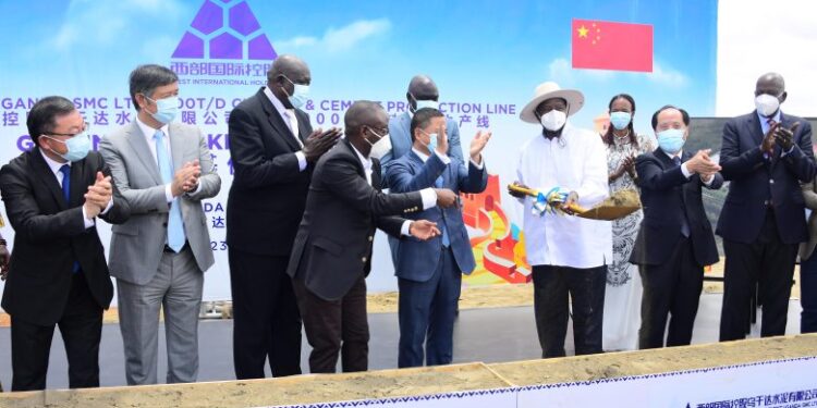Museveni Launches Construction of Cement Factory in Karamoja