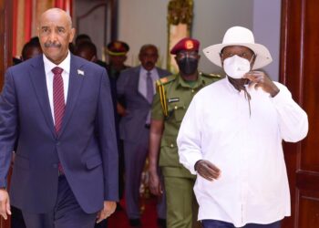 Museveni Meets Sudan Leader al-Burhan