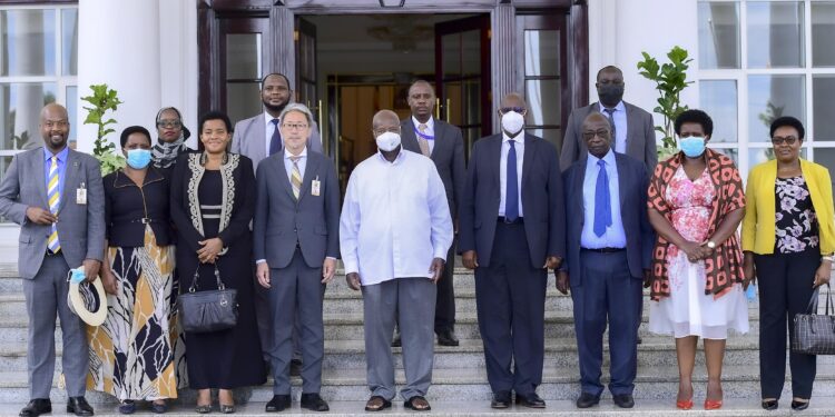 Museveni, Japanese Investor Prof Kim Yong Discuss Agriculture Commercialization