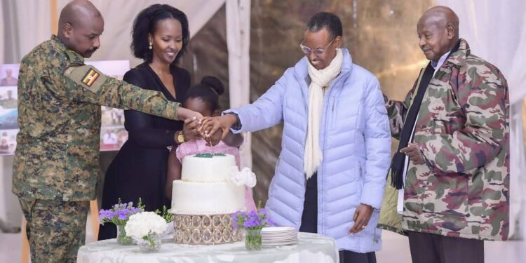 Pictorial: Museveni Hosts Private Birthday Dinner for Gen Muhoozi-Commends his Passion & Patriotism in Army