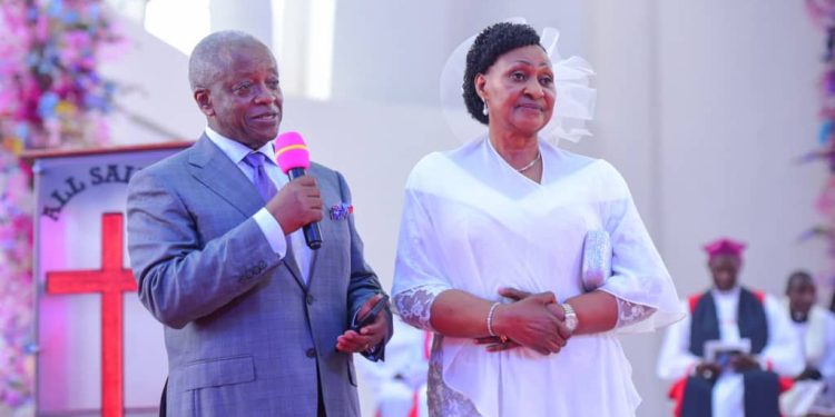 Museveni Lauds Mbabazi and Wife Jacqueline for their Role in Reorienting Uganda