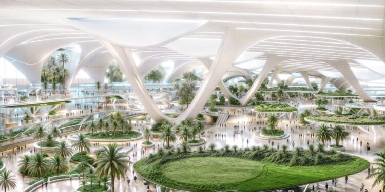 Sheikh Mohammed approves designs for new passenger terminal at Al Maktoum International Airport