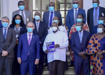 Museveni Meets Total Energies Exploration and Production Boss Terraz