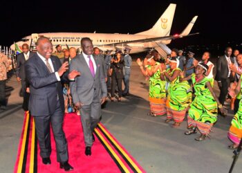Ramaphosa in Uganda for Official Working Visit