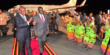 Ramaphosa in Uganda for Official Working Visit