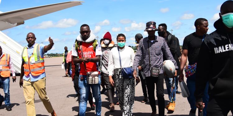 Trafficked Ugandans Repatriated from Myanmar