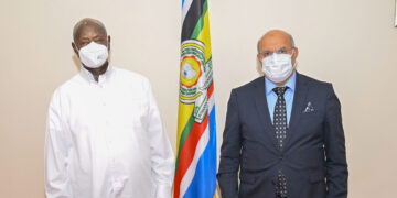 Museveni Bids Farewell to Outgoing Algerian Ambassador