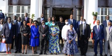 We are Introducing Alternative Dispute Resolution, CJ Dollo Tells Museveni as Justice Mugenyi is Sworn in