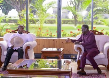 Museveni, Raila Odinga Discuss African Union Commission Candidacy