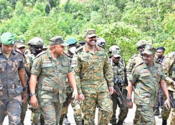 Gen Kainerugaba Meets DR Congo Counterpart, Lauds Operation Shujaa as Prime Example in Addressing Mutual Security Concerns