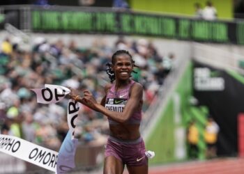 Peruth Chemutai Sets New National Record in Oregon