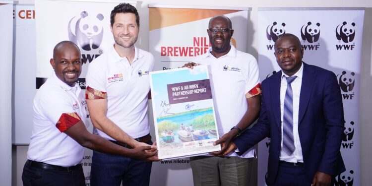 Nile Breweries & WWF Uganda Restore 27km of River Rwizi to Address Water Security