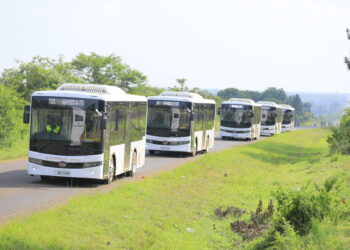 Kiira Motors Unveils 2024 8-Meter Kayoola EVS Bus