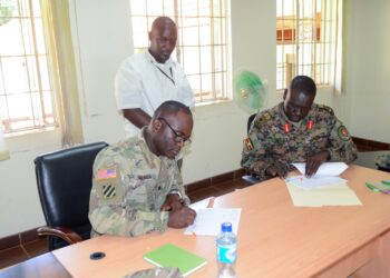 UPDF Receive Hospital Storage Facility from U.S. Government