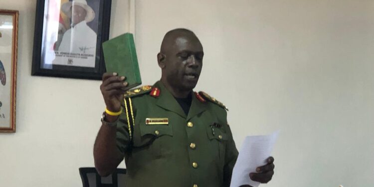 Court Martial Chief Brig Gen Freeman Mugabe Sworn-in for Third Term