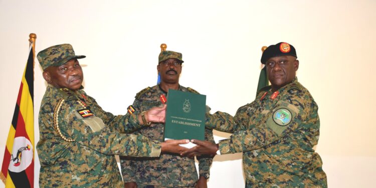 Brig Gen Michael Kabango Assumes Office as Chief of Staff Land Forces